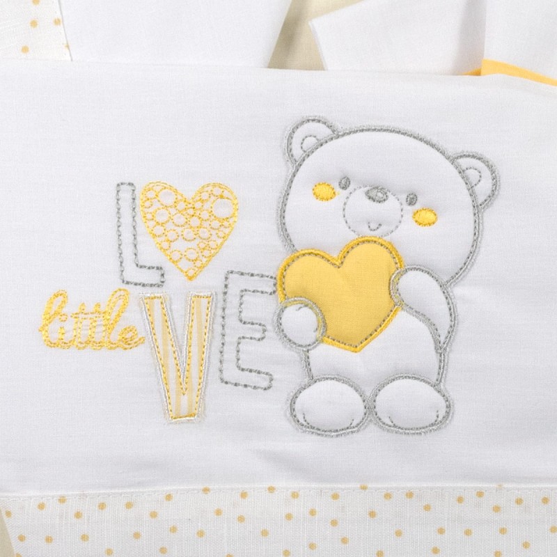 Little Love - Cradle sheet set coton... Little Love - Cradle sheet set coton...