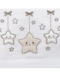 Three Stars - Crib Pram sheet set Bruco Bruco EC2020