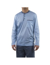 Pigiama in cotone lungo di Perofil P3M2000