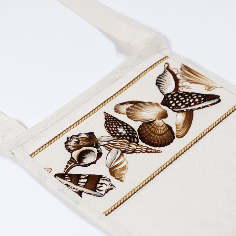 Kitchen apron with bib – Conchiglie –...