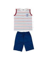 Pyjama with Sleeveless Top and Bermuda Shorts by Ninetta 93M04