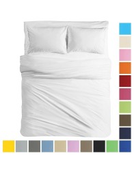 Monocolore - set lenzuola cotone Corredo Italiano® tinta unita - varie misure
