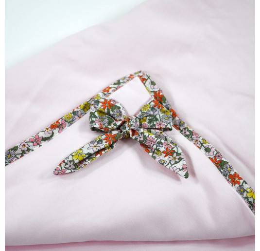 Daisy -  Copertina cotone jersey e liberty culletta... 2