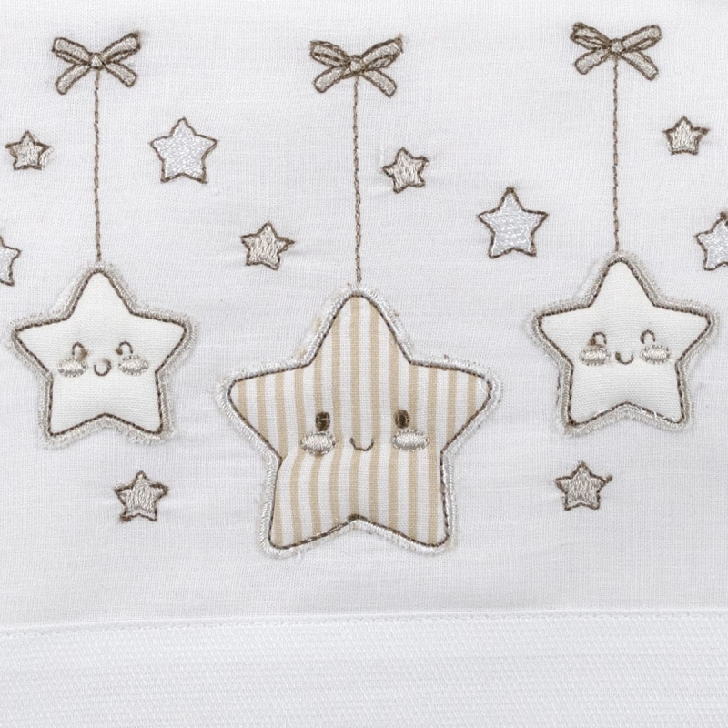 Lenzuola lettino baby Bruco Bruco EL2020 - Panna bis