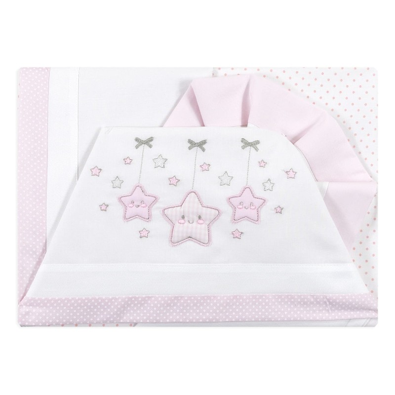 Three Stars - Crib Cot sheet set Bruco Bruco EL2020