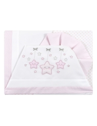 Lenzuola lettino baby Bruco Bruco EL2020 - Rosa