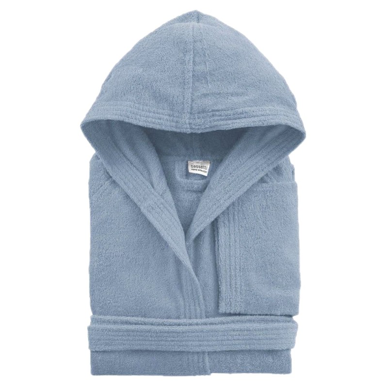 Tintunita - bathrobe with hood and side pockets