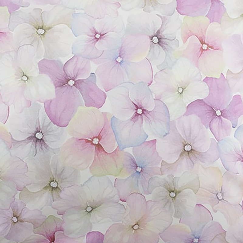 Petals - Dettaglio Lenzuola Copriletto Rosa di Corredo Italiano®