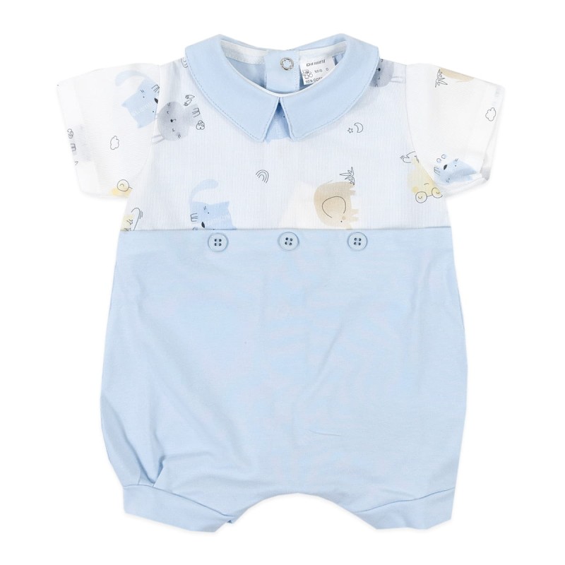 Pique cotton romper by Birillini 6134AZ