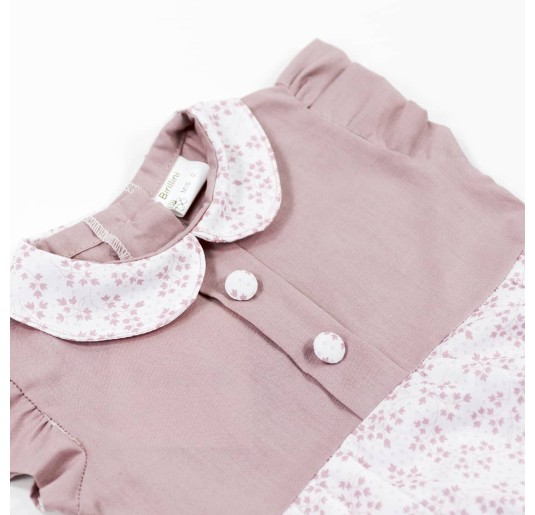 Baby Girl romper cotton by Birillini 6145 | Corredoitaliano® 2