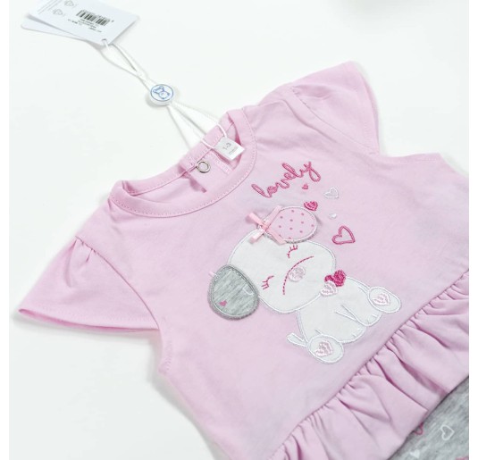 Newborn Girl romper Bidibimbo P3087 2
