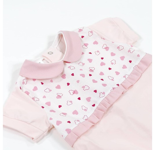 Baby Girl romper piqet cotton by Birillini 6133 2