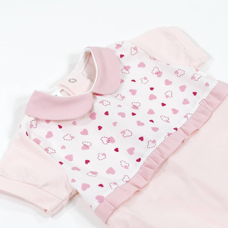 Baby Girl romper piqet cotton by Birillini 6133