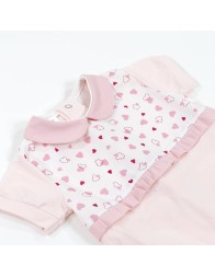 Baby Girl romper piqet cotton by Birillini 6133