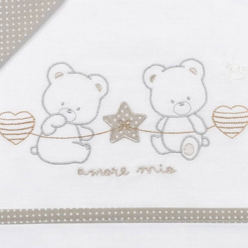 Cradle Pram sheet set Mio Piccolo LC949