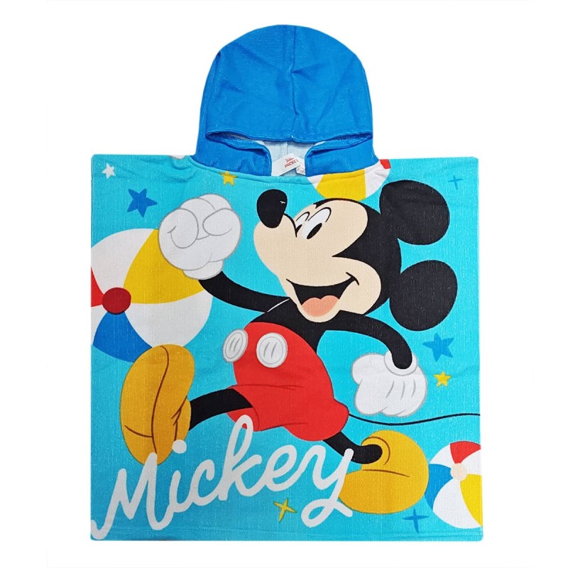 Topolino - accappatoio poncho microspugna Disney MIC1407