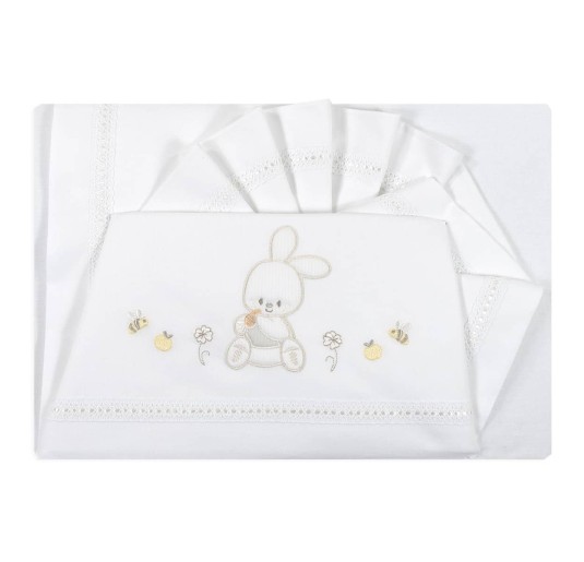 Cot bed sheet set La Fatina LL04307 2
