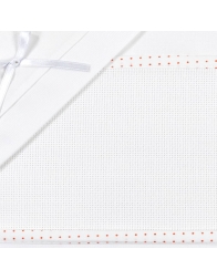 Cot sheet set to embroider CI1405PQRS