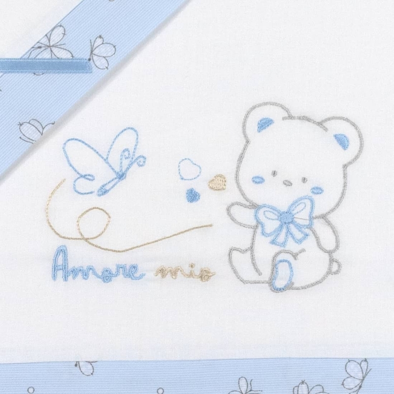 Cot bed sheet set Mio Piccolo LL945