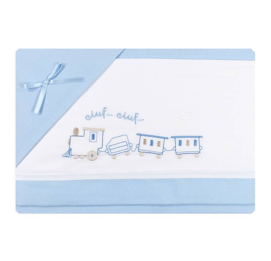 Trenino - Set lenzuola per culla lettino Mio Piccolo LL900PA 2
