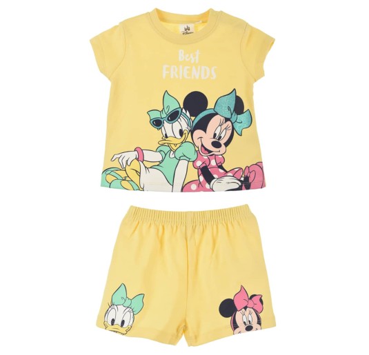 Minnie & Paperina completino corto pigiamino Disney EX0075 2