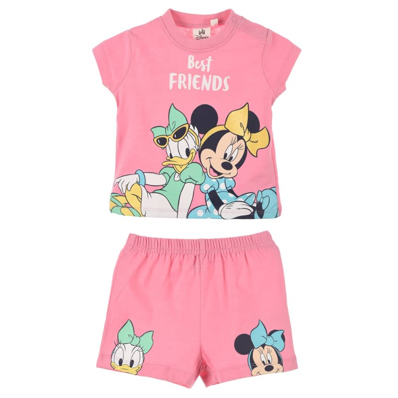 Minnie and Daisy - Girl short pajamas Disney EX0075