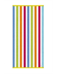 Napoli - Telo mare in spugna - Multicolor