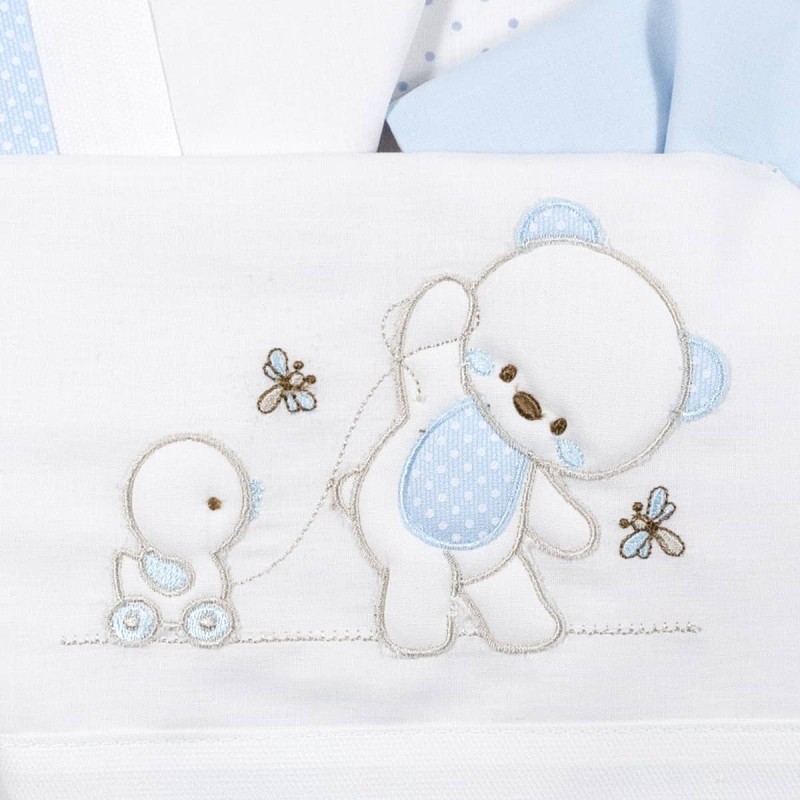 Cradle Pram sheet set cotton by Bruco...