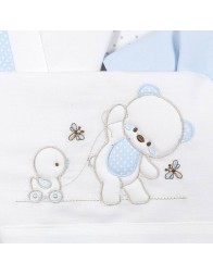 Cradle Pram sheet set cotton by Bruco Bruco EC1927VV