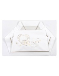 Set lenzuola per culla e carrozzina LC03326BG