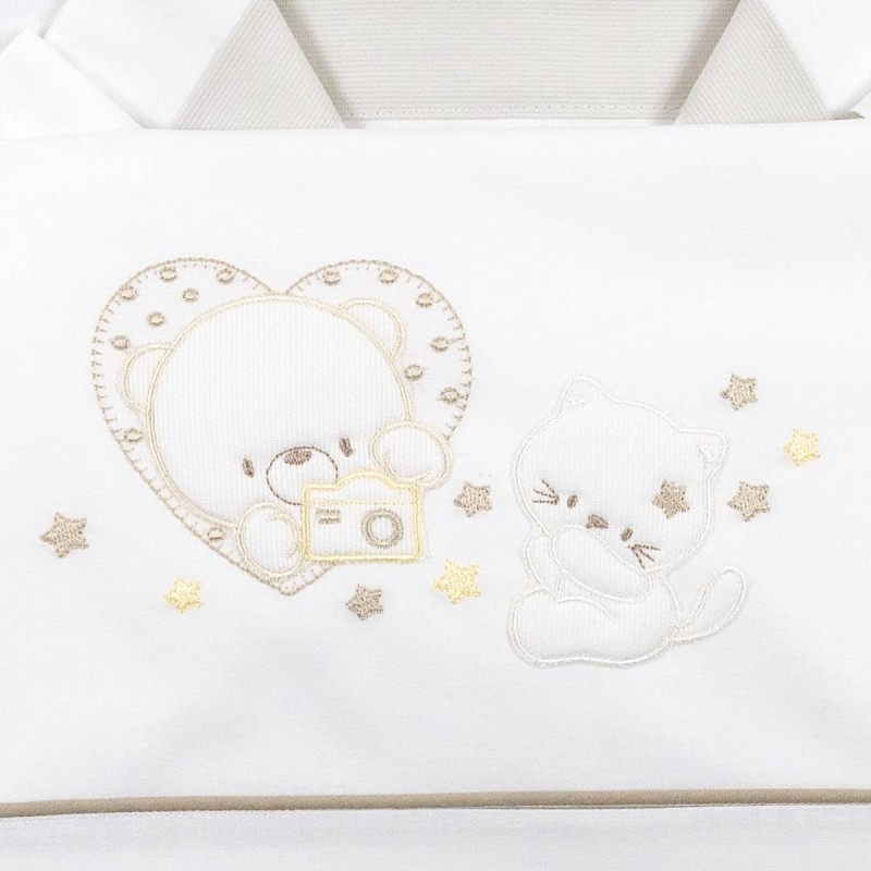 Set lenzuola per culla e carrozzina... Set lenzuola per culla e carrozzina...