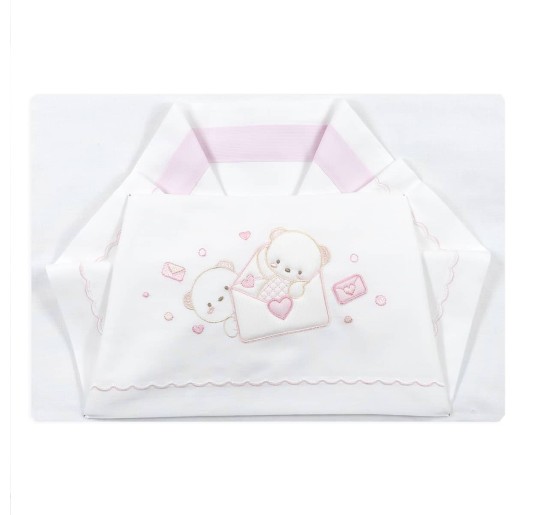 Mon Petit - Cradle Pram sheet set LC03314 2