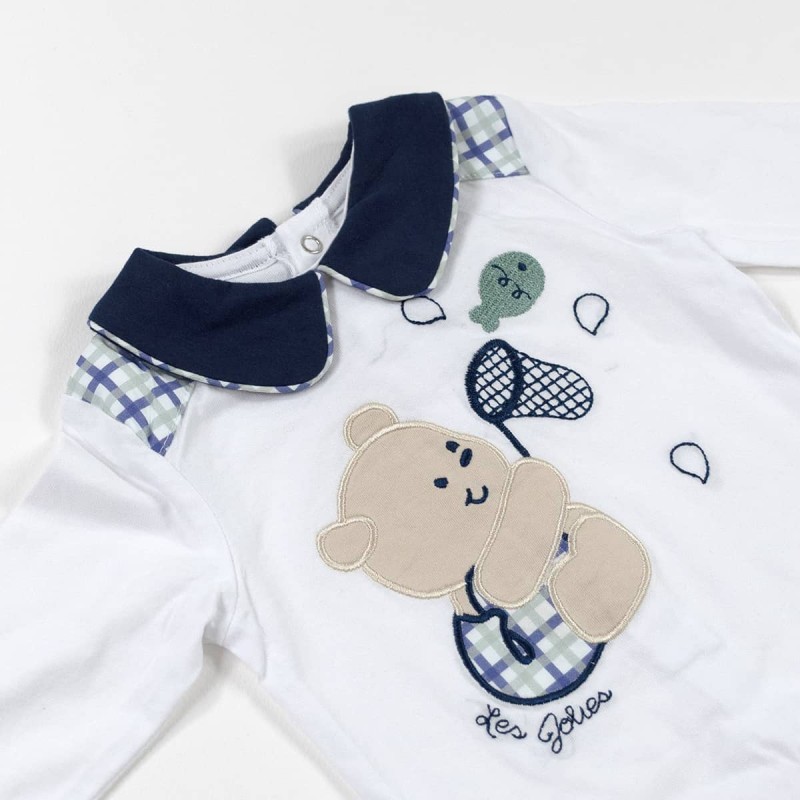 Newborn bodysuit cotton by Les Jolies...