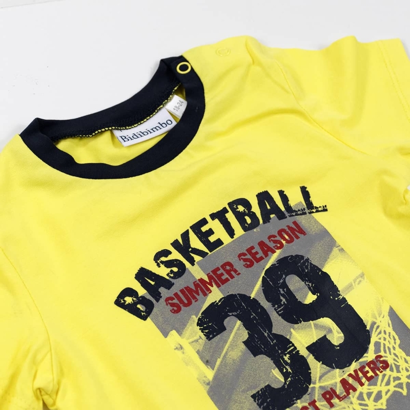 Completino baby corto in cotone Bidibimbo - Corredoitaliano.com