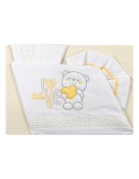 Little Love - Set lenzuola per lettino Bruco Bruco EL2023