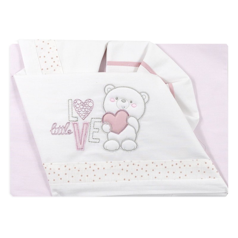 Little Love - Cradle sheet set coton by Bruco Bruco