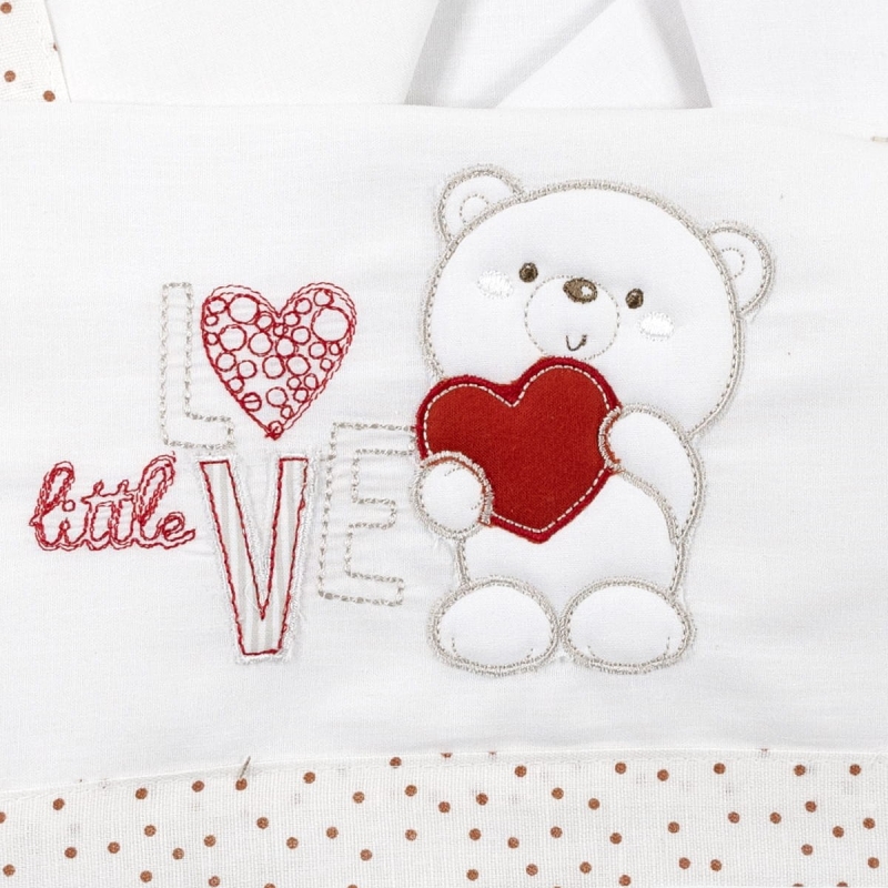 Little Love - Cot sheet set cotton by...