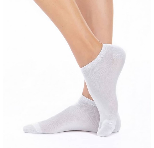 Set of 3 pairs of Meritex no-show socks 8500 2