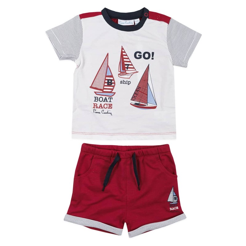 Short cotton baby boy outfit Bidibimbo PCCCJ126