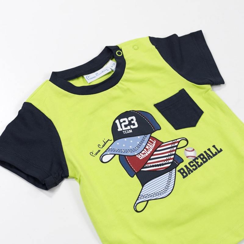 Short cotton baby boy outfit Pierre...