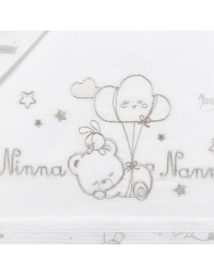 Ninna Nanna - Set lenzuola culla lettino Mio Piccolo LL946