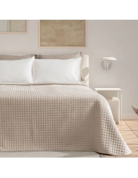 Quilted velvet bedspread in various sizes - Grenoble - Corredo Italiano