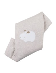 Ippopotamo - Copertina in cotone sfoderabile culletta Coccode'