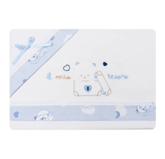 Set lenzuola culletta e carrozzina Mio Piccolo LC921 2