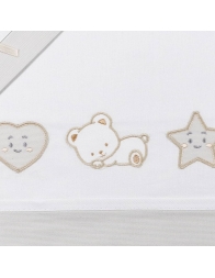 Cot sheet set Mio Piccolo LL968