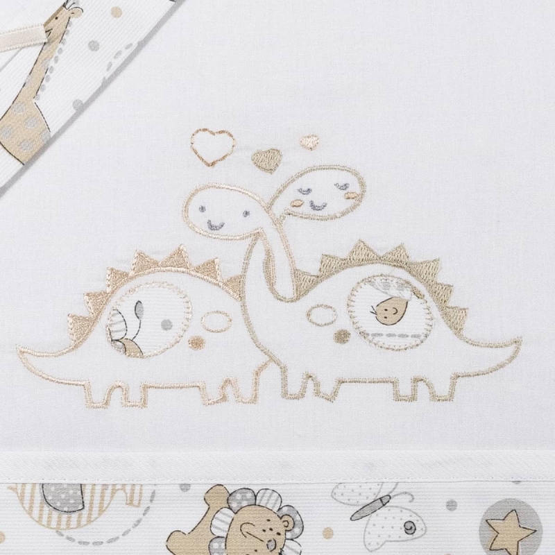 Cot sheet set Mio Piccolo LL965