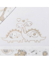 Cot sheet set Mio Piccolo LL965