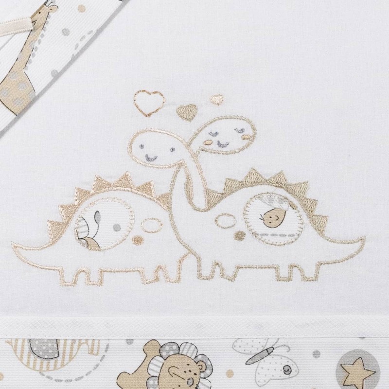 Cradle sheet set Mio Piccolo LC965