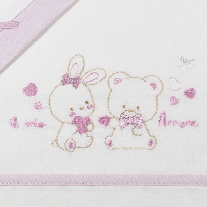 My Love - Cot sheet set Mio Piccolo...