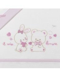 My Love - Cot sheet set Mio Piccolo LL955R